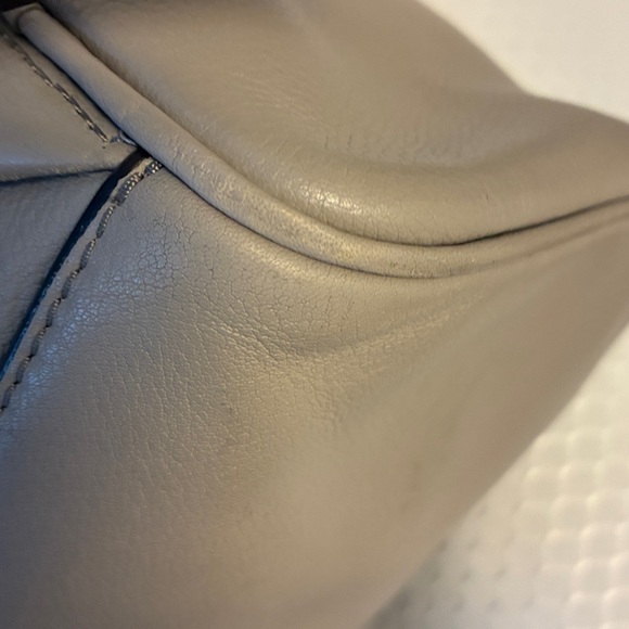Michael Kors Large Gray Rhea Backpack in Pebbled Leather main image 6